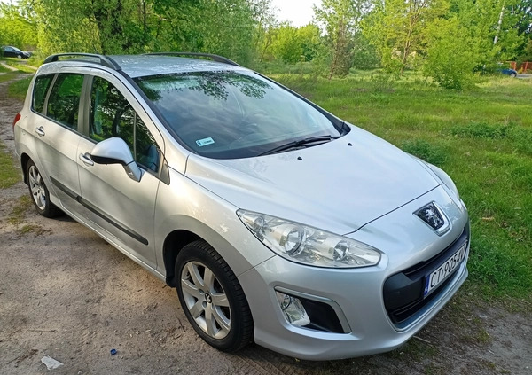 Peugeot 308 cena 14900 przebieg: 239000, rok produkcji 2011 z Toruń małe 277